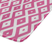 Planche À Découper Motif en diamant rose et blanc (Coin)