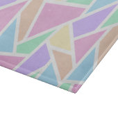 Planche À Découper Motif en mosaïque arc-en-ciel Pastel (Coin)