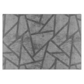 Planche À Découper Motif en mosaïque gris (Devant)