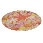 Planche À Découper Motif en pastel de créature de mer (Coin)