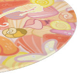 Planche À Découper Motif en pastel de créature de mer (Coin)