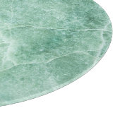 Planche À Découper Motif en pierre de marbre, texture verte. (Coin)