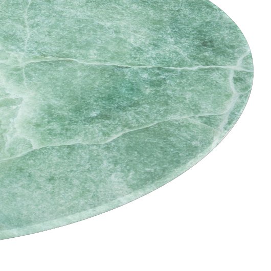 Planche À Découper Motif en pierre de marbre, texture verte. (Coin)