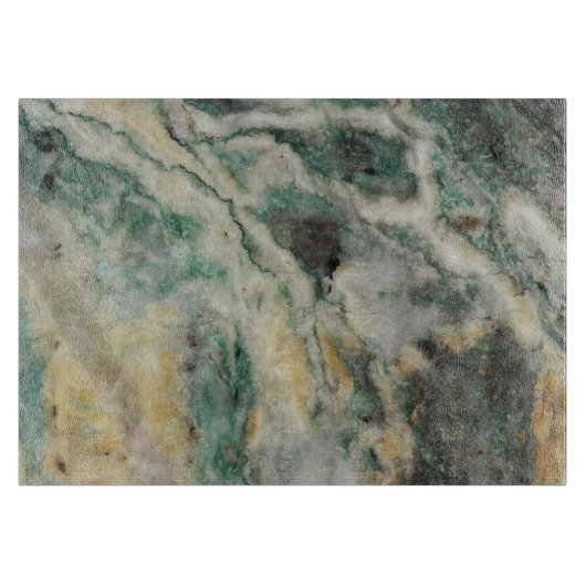 Planche À Découper Motif en pierre minérale de mariposite (Devant)