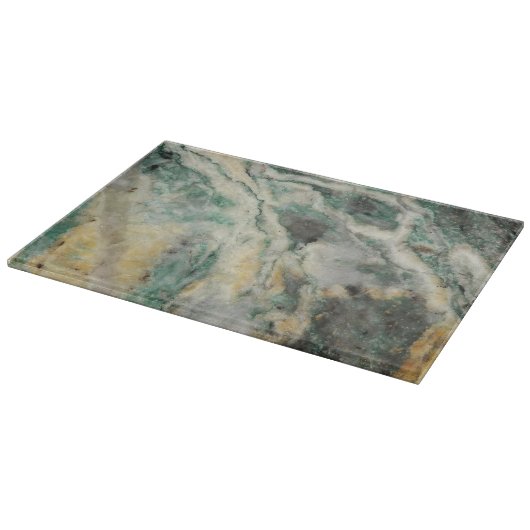 Planche À Découper Motif en pierre minérale de mariposite (Coin)