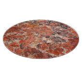 Planche À Découper Motif en pierre orange Jasper (Coin)