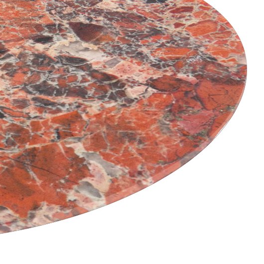 Planche À Découper Motif en pierre orange Jasper (Coin)
