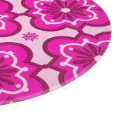Planche À Découper Motif en tuiles marocaines - Fuchsia Pink (Coin)