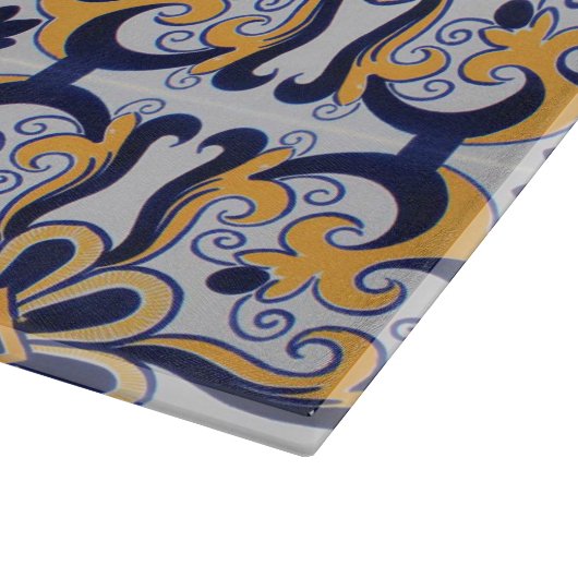 Planche À Découper Motif en tuiles portugaises (Coin)