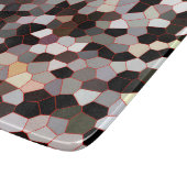 Planche À Découper Motif en verre (Coin)