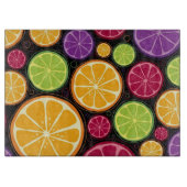 Planche À Découper Motif et arrière - plan oranges (Devant)