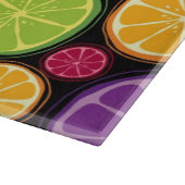 Planche À Découper Motif et arrière - plan oranges (Coin)