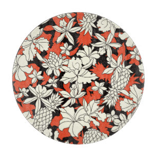 Planche À Découper Motif exotique sans fil tropique