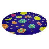 Planche À Découper Motif expressif de l'artisanat du fruit de néon (Coin)