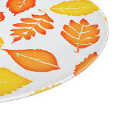 Planche À Découper Motif Feuille coloré (Coin)