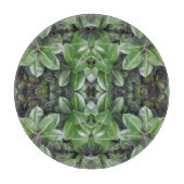 Planche À Découper Motif feuille de caoutchouc (Devant)