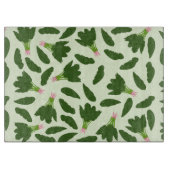 Planche À Découper Motif Feuille Green Spinach (Devant)