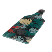 Planche À Découper Motif Feuille tropical (Coin)
