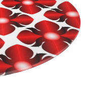 PLANCHE À DÉCOUPER MOTIF FLEUR ROUGE (Coin)