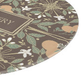 Planche À Découper Motif Fleurs d'Orange (Coin)