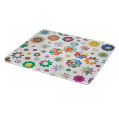 Planche À Découper Motif floral (Coin)