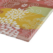 Planche À Découper Motif floral 2 (Coin)