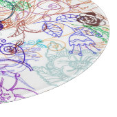 Planche À Découper Motif floral 3 (Coin)