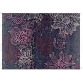 Planche À Découper Motif floral 4 2 (Devant)