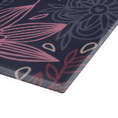 Planche À Découper Motif floral 4 2 (Coin)