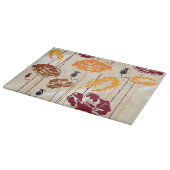 Planche À Découper Motif floral 4 d'élégance abstraite (Coin)