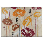 Planche À Découper Motif floral 4 d'élégance abstraite (Devant)