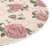 Planche À Découper Motif floral 5 (Coin)