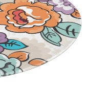 Planche À Découper Motif floral 5 d'élégance abstraite (Coin)