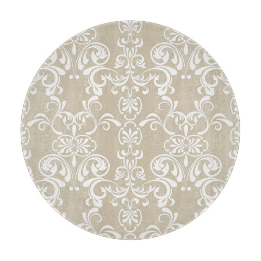 Planche À Découper Motif floral 7 (Devant)