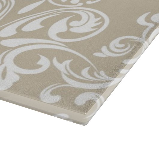 Planche À Découper Motif floral 7 (Coin)