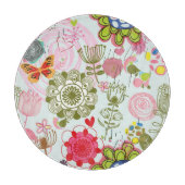 Planche À Découper Motif floral dans le rétro style 2 (Devant)