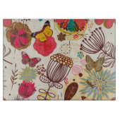 Planche À Découper Motif floral dans le rétro style 4 (Devant)