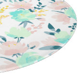 Planche À Découper Motif floral d'aquarelle (Coin)