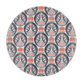 Planche À Découper Motif floral d'art populaire de la Turquie (Devant)