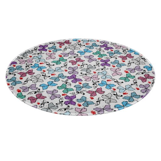 Planche À Découper Motif floral de Valentine (Coin)