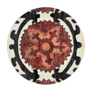 Planche À Découper Motif floral décoratif de style de Suzani