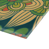 Planche À Découper Motif floral d'été (Coin)