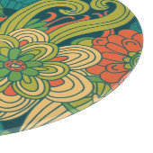 Planche À Découper Motif floral d'été (Coin)