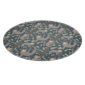 Planche À Découper Motif floral mignon de paresse (Coin)