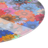 Planche À Découper Motif floral multicolore (Coin)