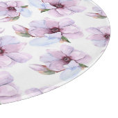 Planche À Découper Motif floral romantique (Coin)