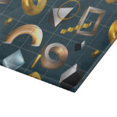 Planche À Découper motif géométrique 3D (Coin)