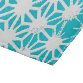 Planche À Découper Motif géométrique Aqua (Coin)