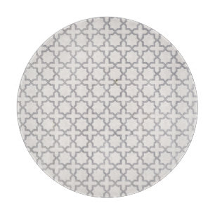 Planche À Découper Motif géométrique beige islamique