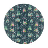 Planche À Découper Motif géométrique de Succulents (Devant)